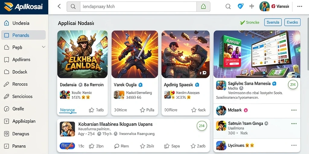 Gambar mini games yang seru dan menantang.