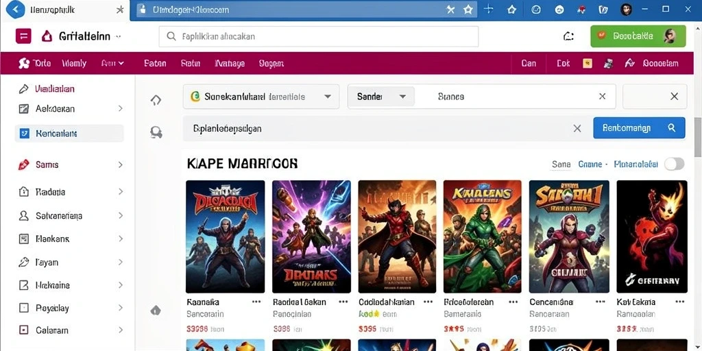 Fitur live streaming untuk pengalaman lebih seru.