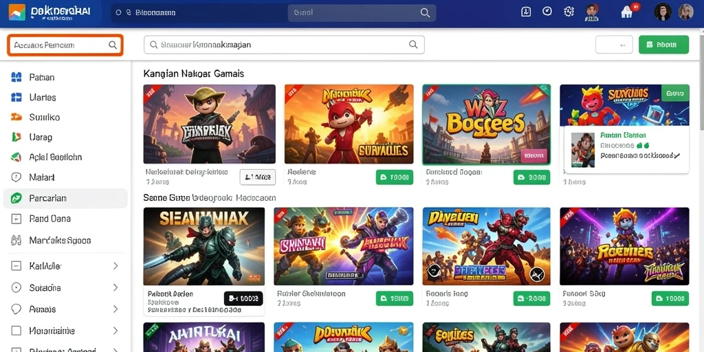 Berbagai mode permainan untuk pengalaman yang bervariasi.