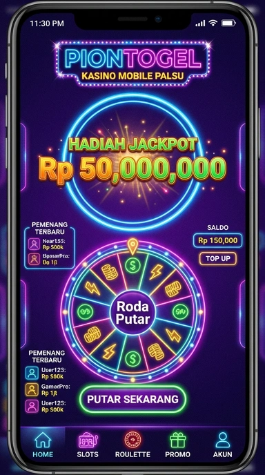 piontogel — layar beranda